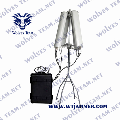 5000 анти- метров Jammer трутня Uav сигнала Jammers 150W GPS трутня