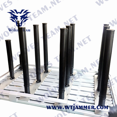 UHF 500W DC27V VHF WiFi WLAN WiMAX GPS Jammer сигнала GSM LTE Bluetooth