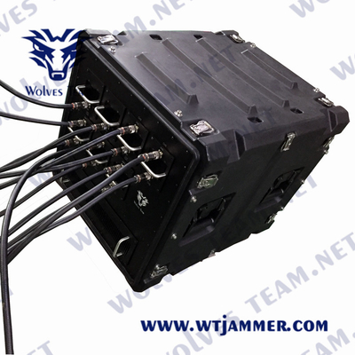 UHF GSM WIFI GPS 3G 4G 5G 960MHz VHF Jammer сигнала корабля 1000 ватт