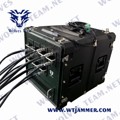 UHF GSM WIFI GPS 3G 4G 5G 960MHz VHF Jammer сигнала корабля 1000 ватт