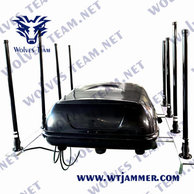 Купить Jammer бомбы случая пеликана портативный делает 12 Jammer водостойким сотового телефона диапазонов 5G online manufacture