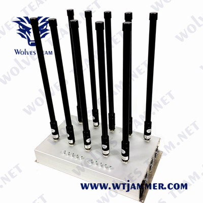 Jammer 2g 3g 4g 5g Wifi 5.8g сигнала сотового телефона антенны регулировки 12