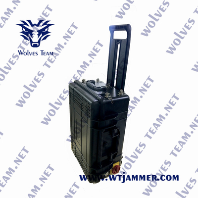 Водоустойчивая наивысшая мощность Jammer 2000m сигнала трутня для GPS WiFi 2.4G 5.8g