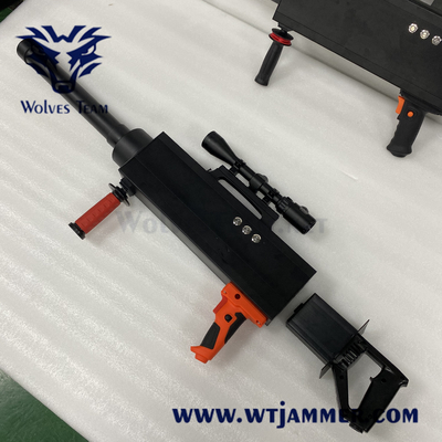 Международное анти- оружие Jammer сигнала трутня Uav формирует телескоп DC-24V 8AH лазера инфракрасн построенное в батарее