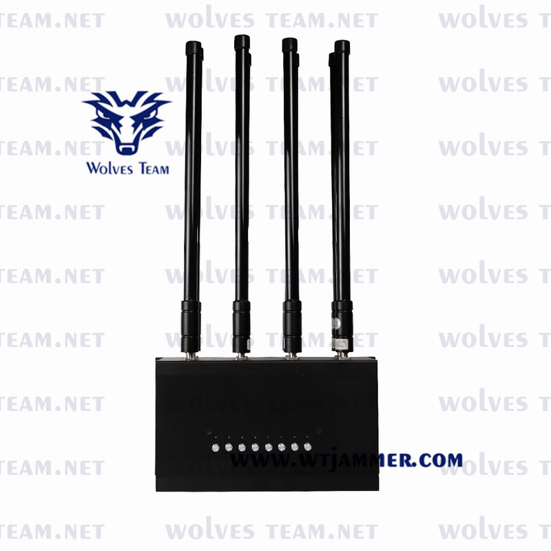 8 полос телефонный сигнальный джаммер 175w беспроводный RF Wifi2.4g Wifi 5.8g Cdma 3g 4g