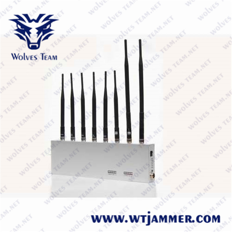 8 антенн 8 группы все сигналы блокировщик 3g 4g GPS Wifi 2.4g блокировщик