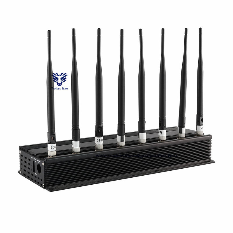Мульти- Jammer сигнала сотового телефона WiFi 3G 4G 5g GSM дистанционного управления всенаправленной антенны диапазона встречая комнату /Exam