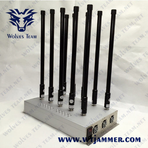 Польза конференц-зала Jammer GPS WiFi/Bluetooth Lojack Jammer сигнала мобильного телефона UHF GSM 3G 4G 5G VHF