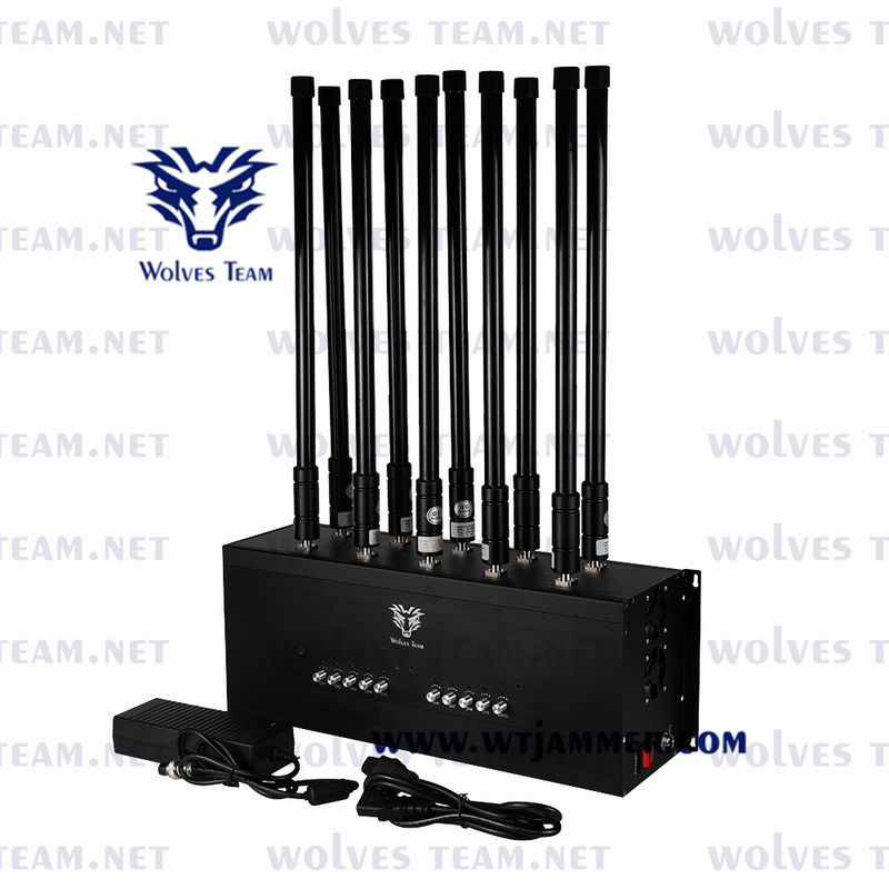 UHF VHF Lojack Jammer мобильного телефона GSM 3G 4G LTE 5G 50m