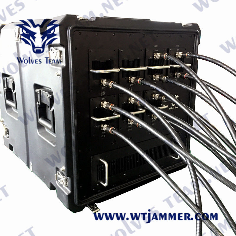 Jammer 1000m 240VAC трутня Uav GSM CDMA анти- для базовой станции газа масла