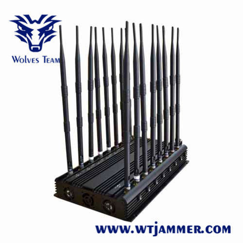VHF 35W UHF антенн 3G 4G 5G WiFi Jammer 18 сигнала L1 L2 L5 Lojack портативный