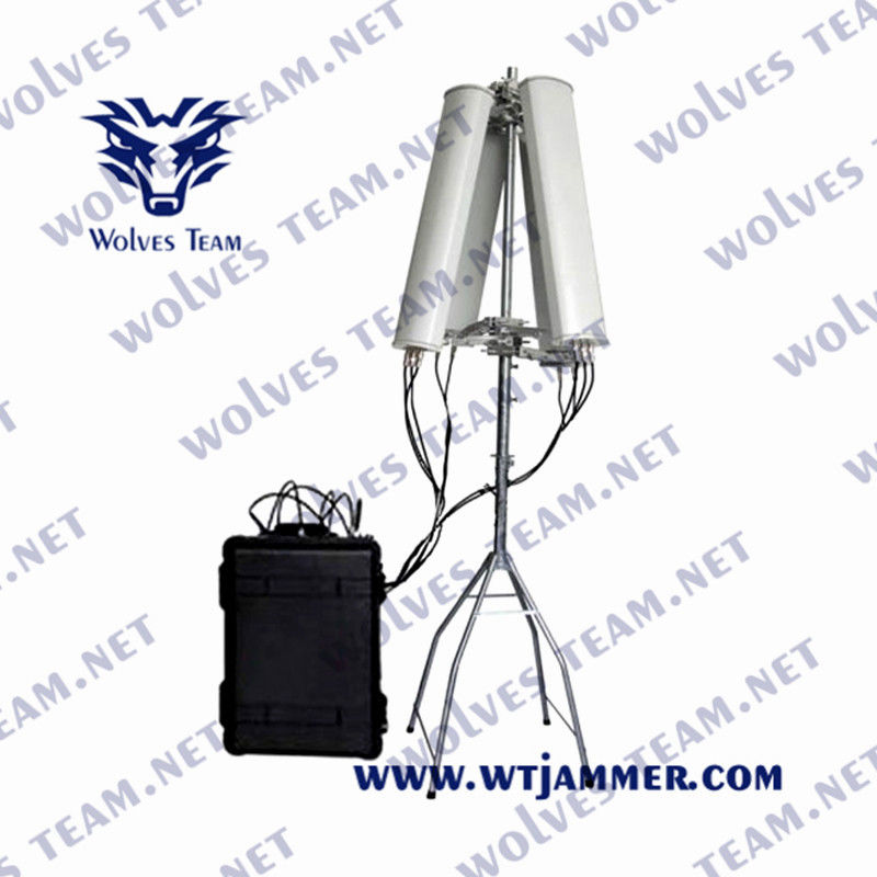 Jammer 900W UHF VHF пеликана IP65 UMTS WCDMA для военного обоза корабля VIP
