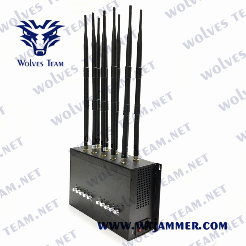 VHF UHF антенн Jammer 3G 4G 5G 10 сигнала сотового телефона DCS GSM GPS WIFI 50m
