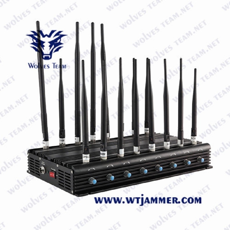 дистанционное управление Jammer AC100-240V 35W сотового телефона 3G 4G 5G GSM Lojack