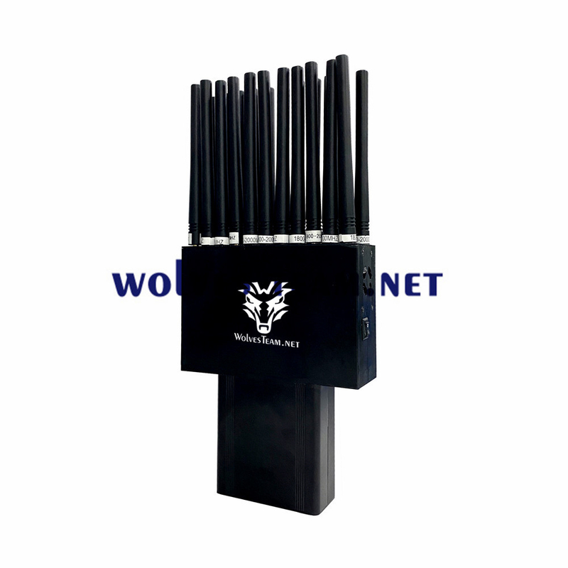 22 сотовый телефон GSM 3G 4G 5G Wifi GPS Lojack Jammer сигнала диапазонов 22W RF