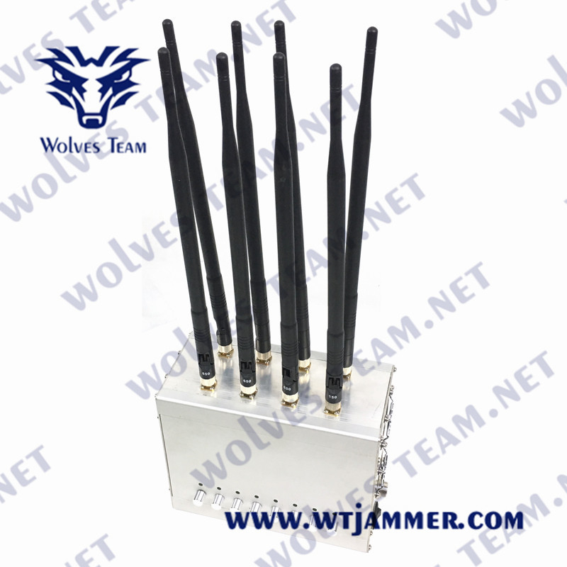 VHF 2G 3G 4G 5G 80W 240VAC UHF Jammer сигнала CDMA GSM Lojack