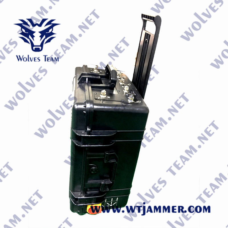 Jammer 520MHz GSM 3G 4G 5G мобильного телефона 500W Manpack для нападения IED