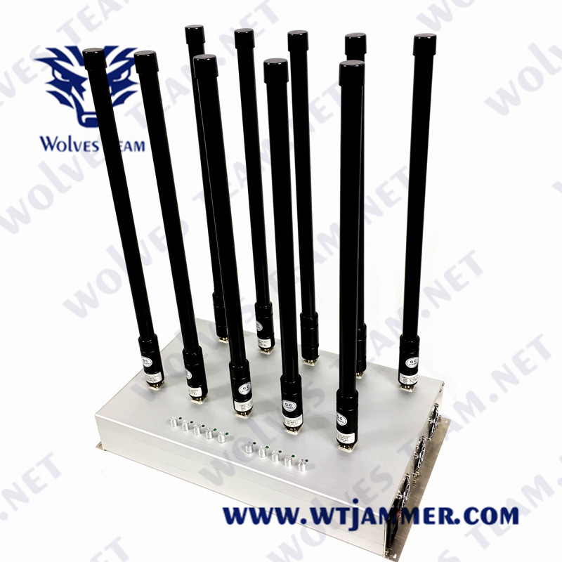 Jammer 2g 3g 4g 5g Wifi 5.8g сигнала сотового телефона антенны регулировки 12