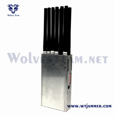 14 антенн для ручной работы Сигнал Jamme Фабрика продажа для 3G 4G 5G Wi-Fi UHF VHF GPS Lojack мобильный телефон сигнальный джаммер