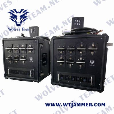 Высокопроизводительный GPS VHF UHF мобильный телефонный джаммер для защиты VIP Блокировщик дальнего действия
