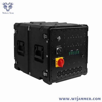 Операционные температуры от минус 20 до плюс 60 градусов по Цельсию ИЭД бомбы джаммер оснащен PLL DDS источник сбоя и радиочастотный пульт дистанционного управления для тактических