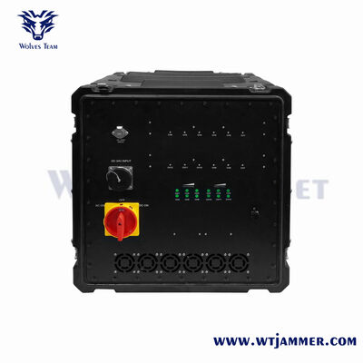 550×500×400мм IED Bomb Jammer Диапазон частот 20−6000 МГц, обеспечивающий полную защиту от взрывных угроз