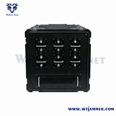 20-6000 МГц с 500 метров IED бомбы Jammer Алюминиевый сплав GPS VHF UHF 2G 3G 4G 5G WIFI5.8G Jammer