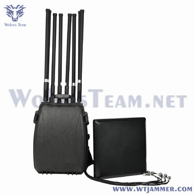 Army Backpack Lightweight IED Bomb Signal Jammer 20-1000 MHz Signal Jammer