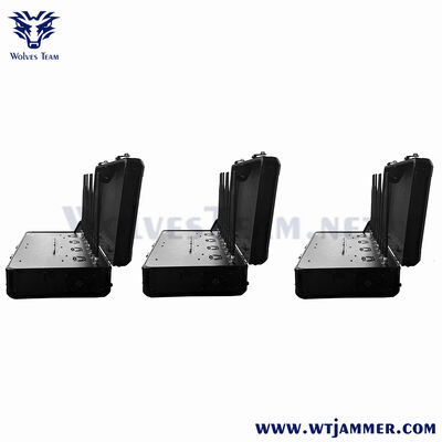 5G частотный диапазон высокомощный сигнальный джаммер 28 килограмм вес продукт инструмент сбоя сигнала для управления беспроводной сетью