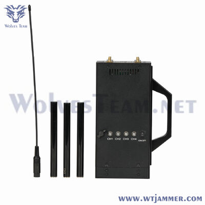 Портативный четырехантенный сигнальный джаммер 2.4G 5.8g L-Band Full Signal Jammer настраиваемый