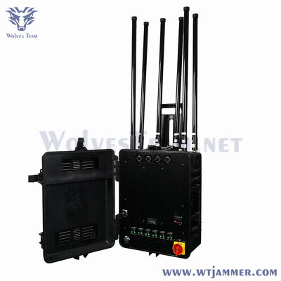 7 Bands 350W Portable Mobile Phone Signal Jammer