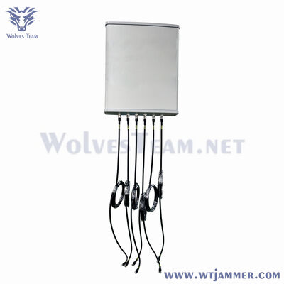6 Channel 300W High Power Signal Jammer 300m Range 4G 5G Cell Phone Reception Blocker