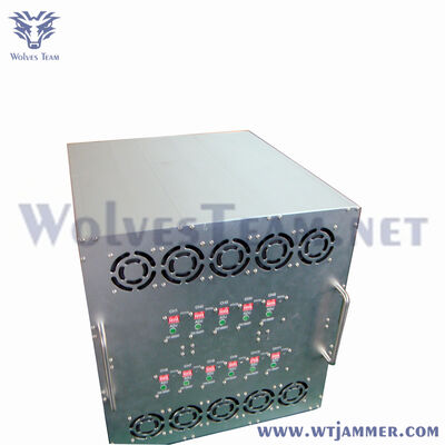 Indoor10 Channel 500W Vehicle Mounted Anti Drone Jammer