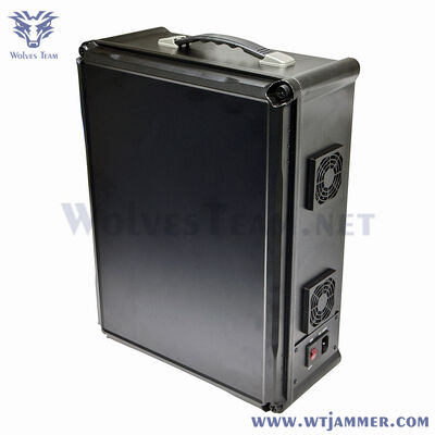 WT101Q10-14 140W 14 Bands Handheld Signal Jammer with Omni Antenna
