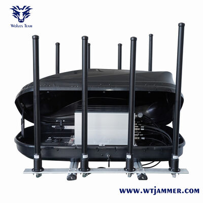 DDS полный диапазон ходо-разговорный TETRA 800w Автомобильный GPS-браммер 1000 м
