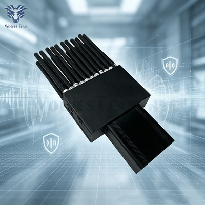 Портативный ручной подавитель сигналов Блокировка 3G 4G 5G WiFi Bluetooth сотового телефона для безопасности в различных условиях