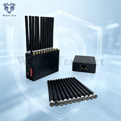 Handheld Signal Jammer 5-20meters Distance For Company Conference Room
