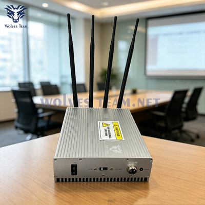 Коммерческий помещенный радиочастотный сигнальный джаммер 20W 20 100M Shield Range Anti-Recording Anti-Spy Устройство для конфиденциальной важной конференц-залы
