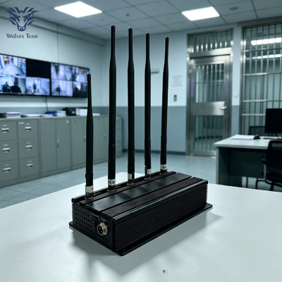 Прямая поставка от производителя 5-полосный блокиратор сигналов, блокирует сигналы сотовых телефонов и Wi-Fi для тюрем и правоохранительных учреждений