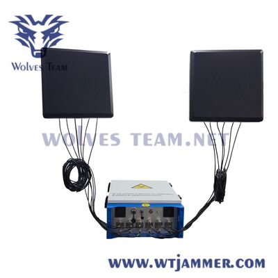 240W 12-диапазонный уличный водонепроницаемый GSM-глушитель сотовой связи, защита от дистанционного срабатывания для химических заводов
