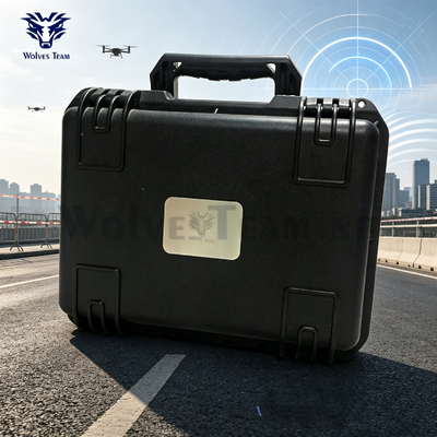 Portable Lightweight 6‑Channel Anti‑Drone Signal Suppressor 120W 300m Protection For Middle East Desert Security