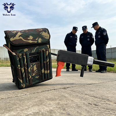 Backpack Portable Gun Type Jammer IP55 Outdoor Rated Long Coverage Distance
