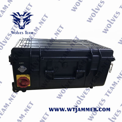 Военный портативный настраиваемый сигнальный частотный водонепроницаемый наружный джаммер все мобильные сигнальные джаммеры