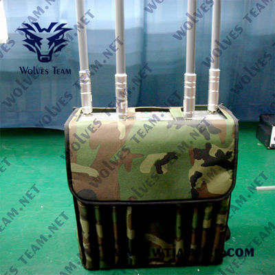 Военные 5 полос GPS WIFI5.8G рюкзак сигнальный джаммер