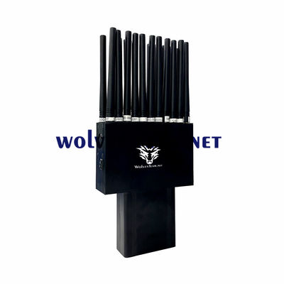 868 МГц Внутренний 3G 4G 5G Сигнальный джаммер GPS L1 L2 L5 Lojack Wi-Fi GPS RF 22 полосы