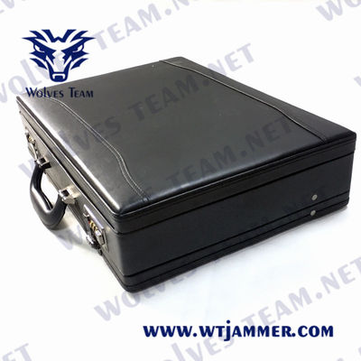 40 Вт портативный сигнальный джаммер регулируемый RF 150 м ручной чемодан GSM DCS