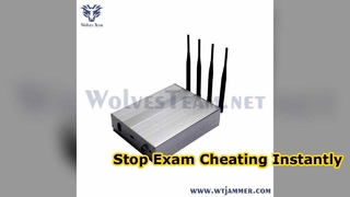 Выбираемая 4-антенная GSM CDMA Wi-Fi глушитель мобильного сигнала для внутреннего настенного крепления для секретной встречи на высоком уровне